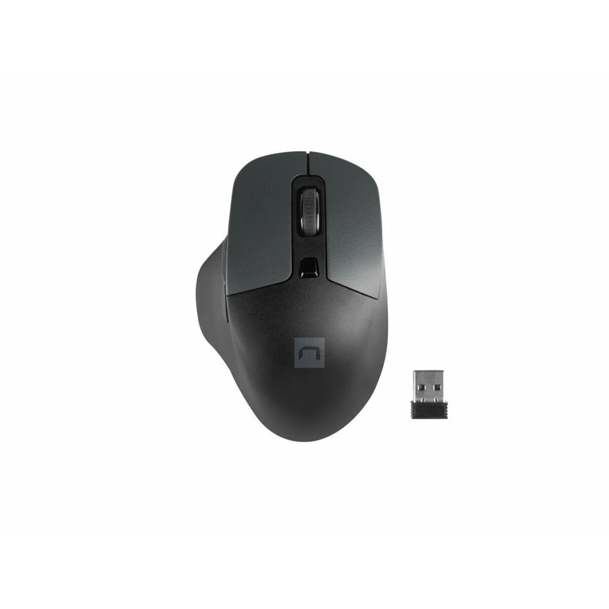 Natec Pelė, BlackBird 2, Silent, Wireless, 1600 DPI, Optinė, Juodas | Natec | Pelė | Optinė | Wireless | Juodas/Gray