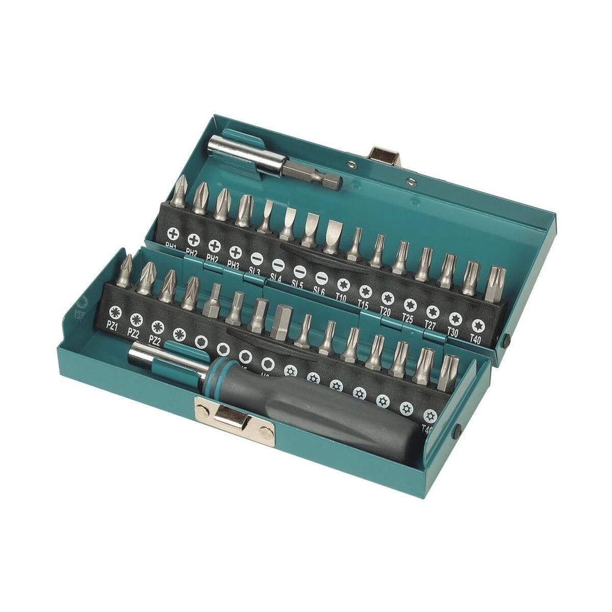 Atsuktuvų su antgaliais rinkinys Wolfcraft 1388000 - 30 vnt