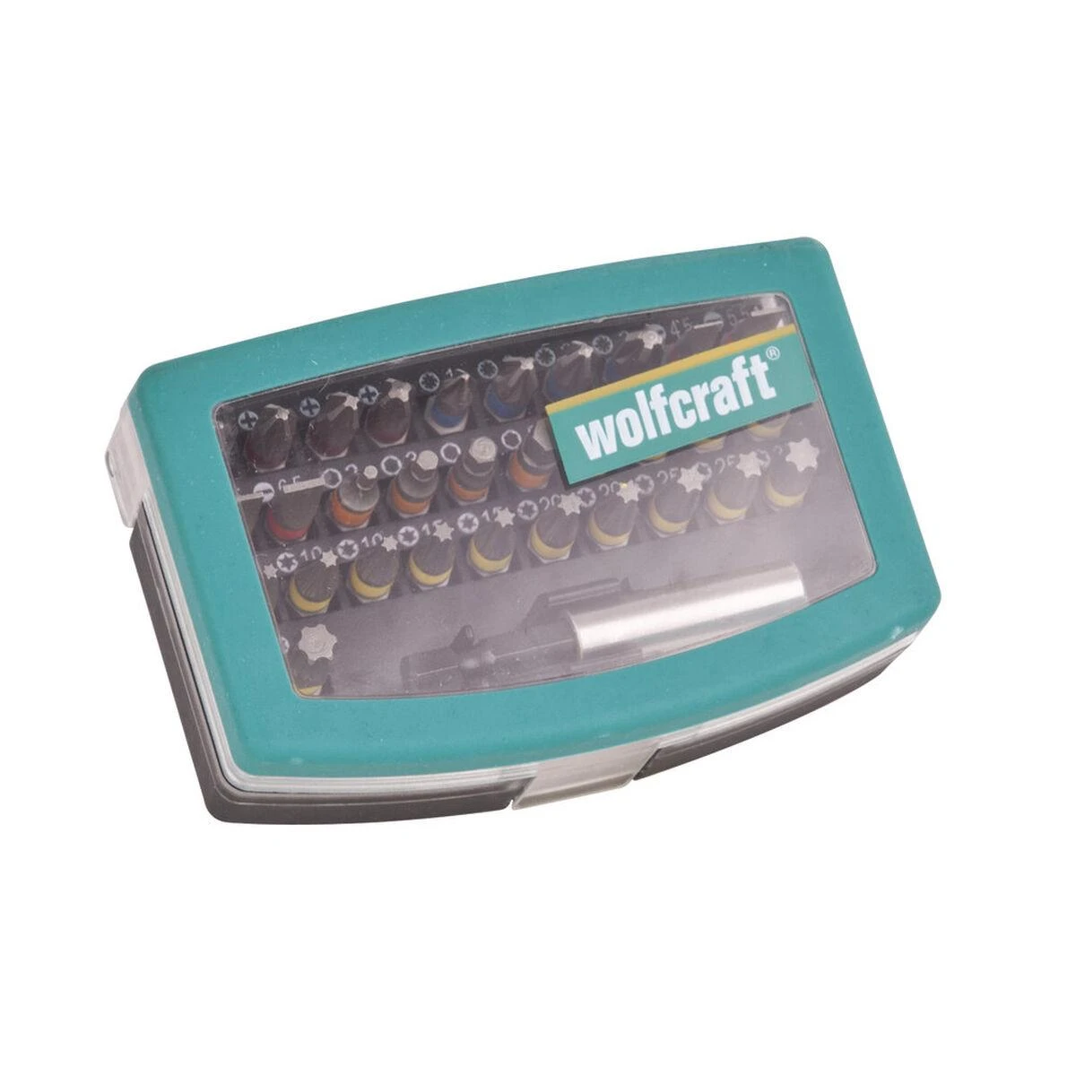 Wolfcraft 32vnt antgalių rinkinys