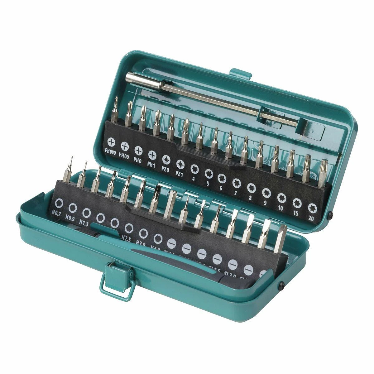 Atsuktuvų rinkinys su antgaliais Micro Wolfcraft 1389000 - 30 vnt