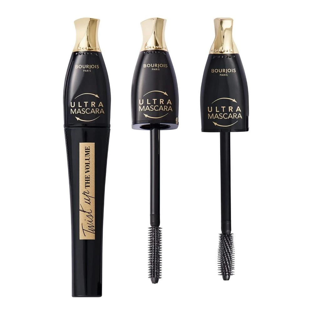 "Bourjois Twist Up The Volume blakstienų tušas 52-Ultra Juodas
