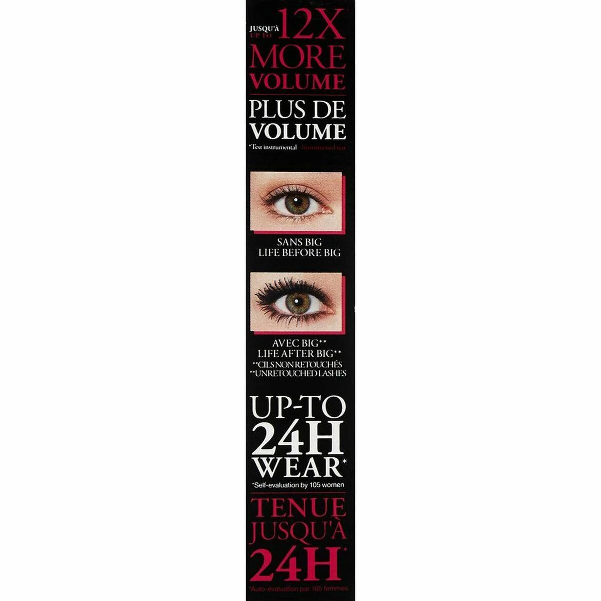 Lancome Monsieur Big Blakstienų tušas apimties suteikiantis blakstienų tušas, 10 ml