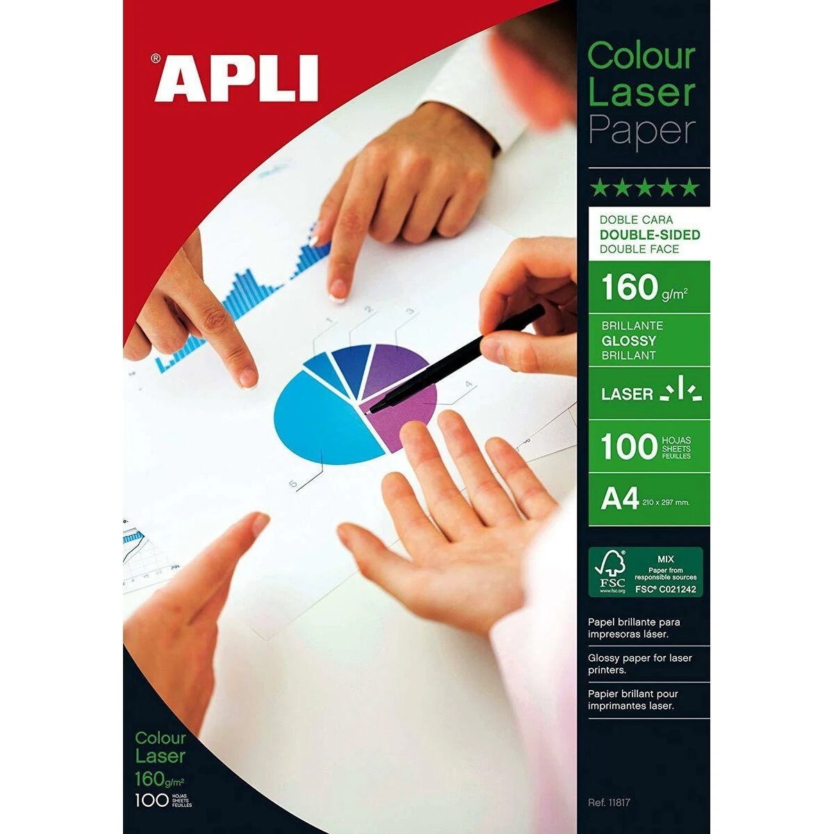 Apli A4 Spausdintuvo fotopopierius