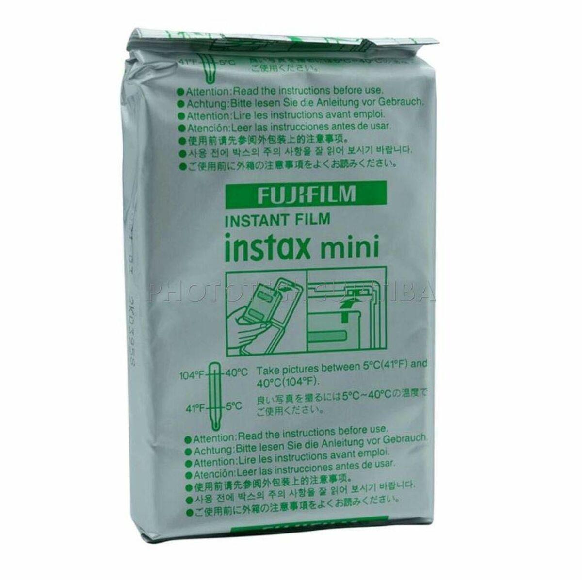 FUJIFILM instax mini filmas (blizgus) (spalva) (2x10 - dvigubas paketas)