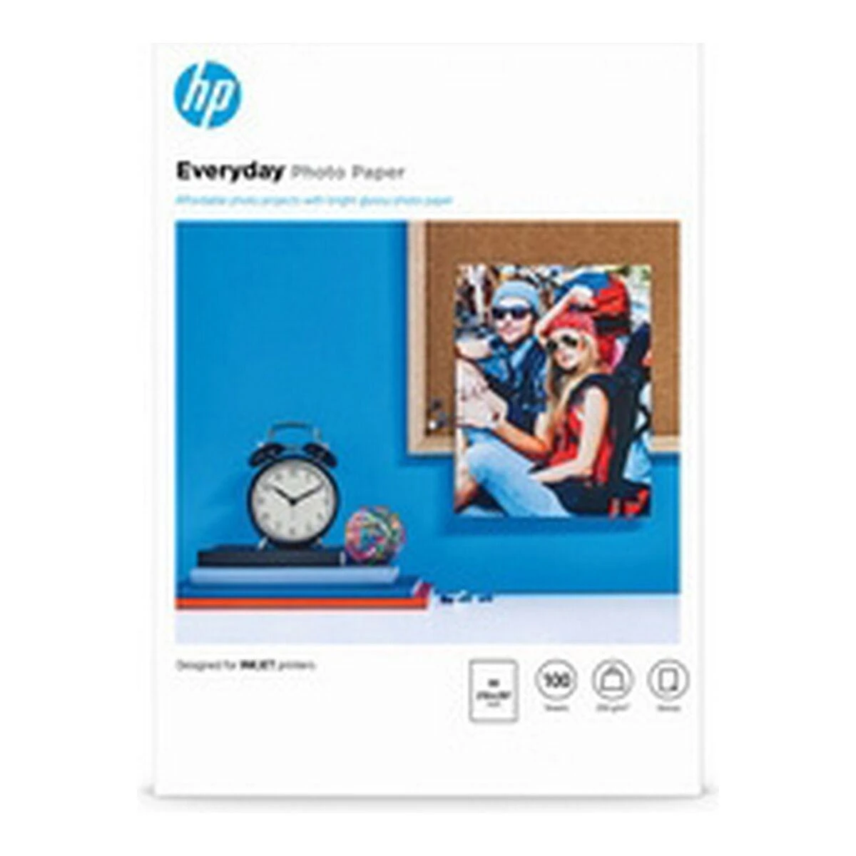 Hewlett Packard (HP) HP kasdienis fotopopierius A4 blizgus 100 lapų (200 g/m2)