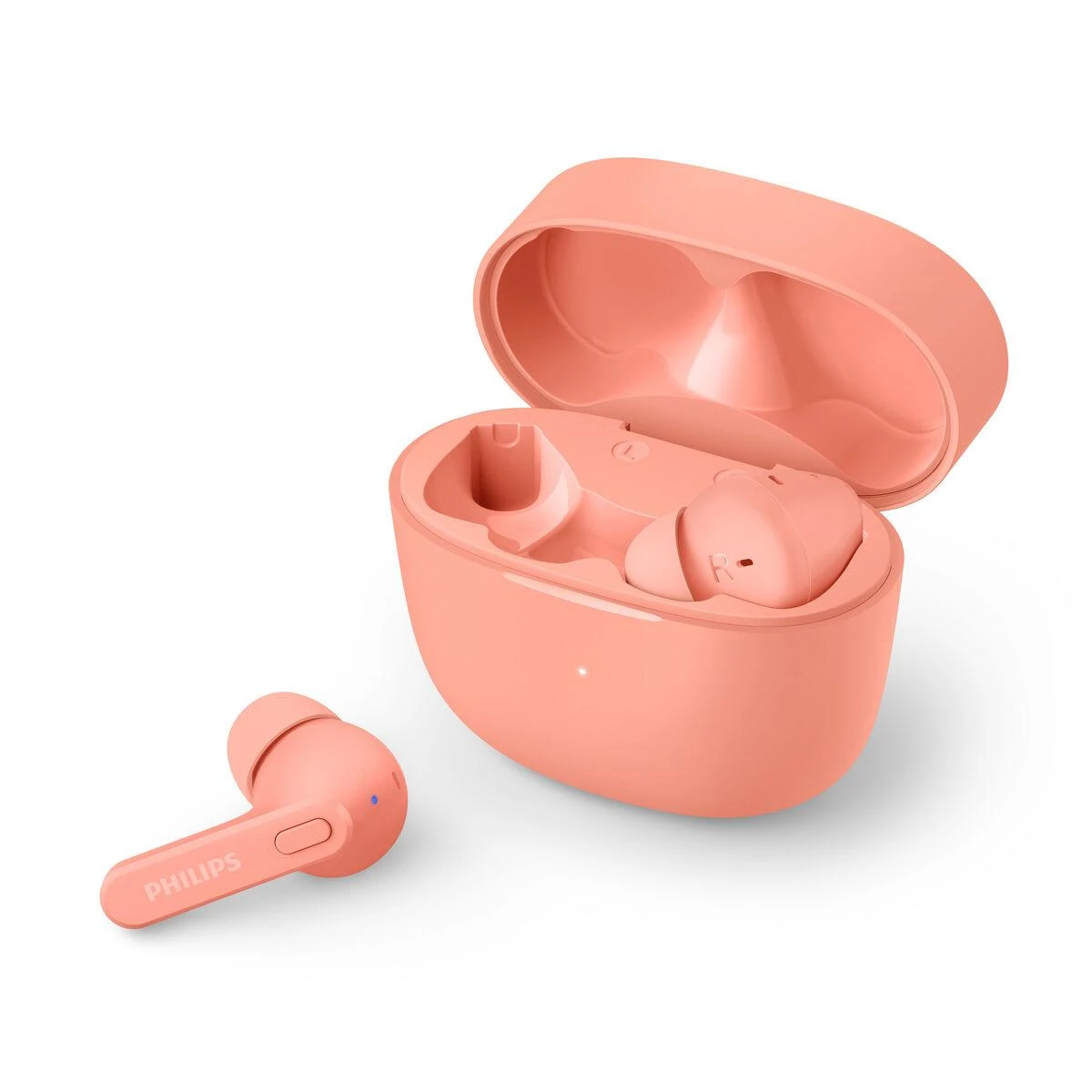 Tikrai belaidės ausinės Philips TAT2206PK/00, Rožinės