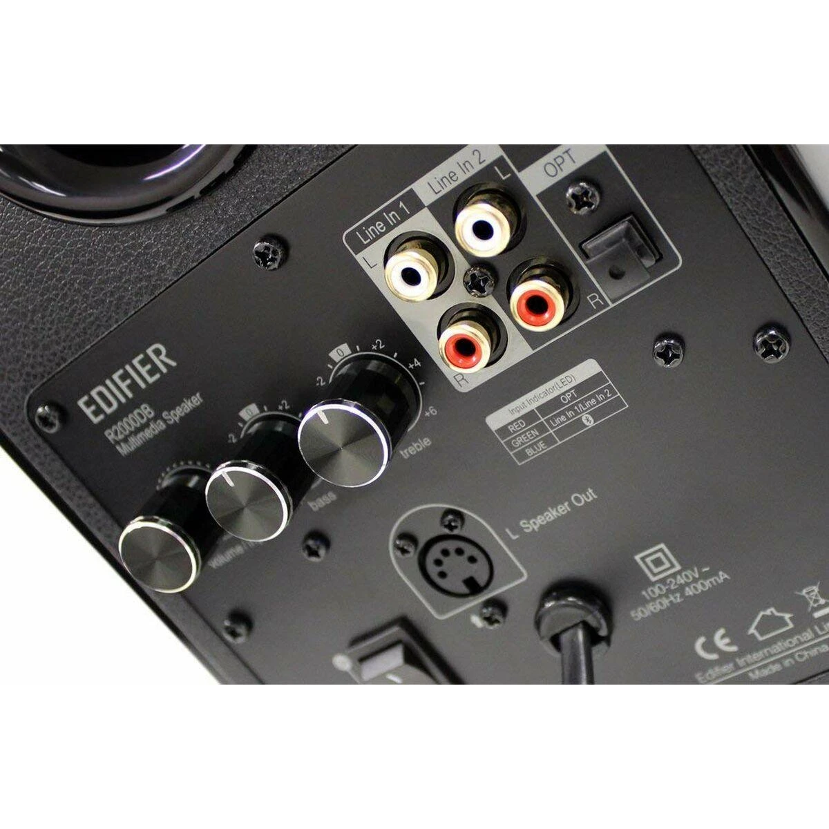 Kolonėlės Edifier R2000DB, 120 W, Rudos/Juodos spalvos