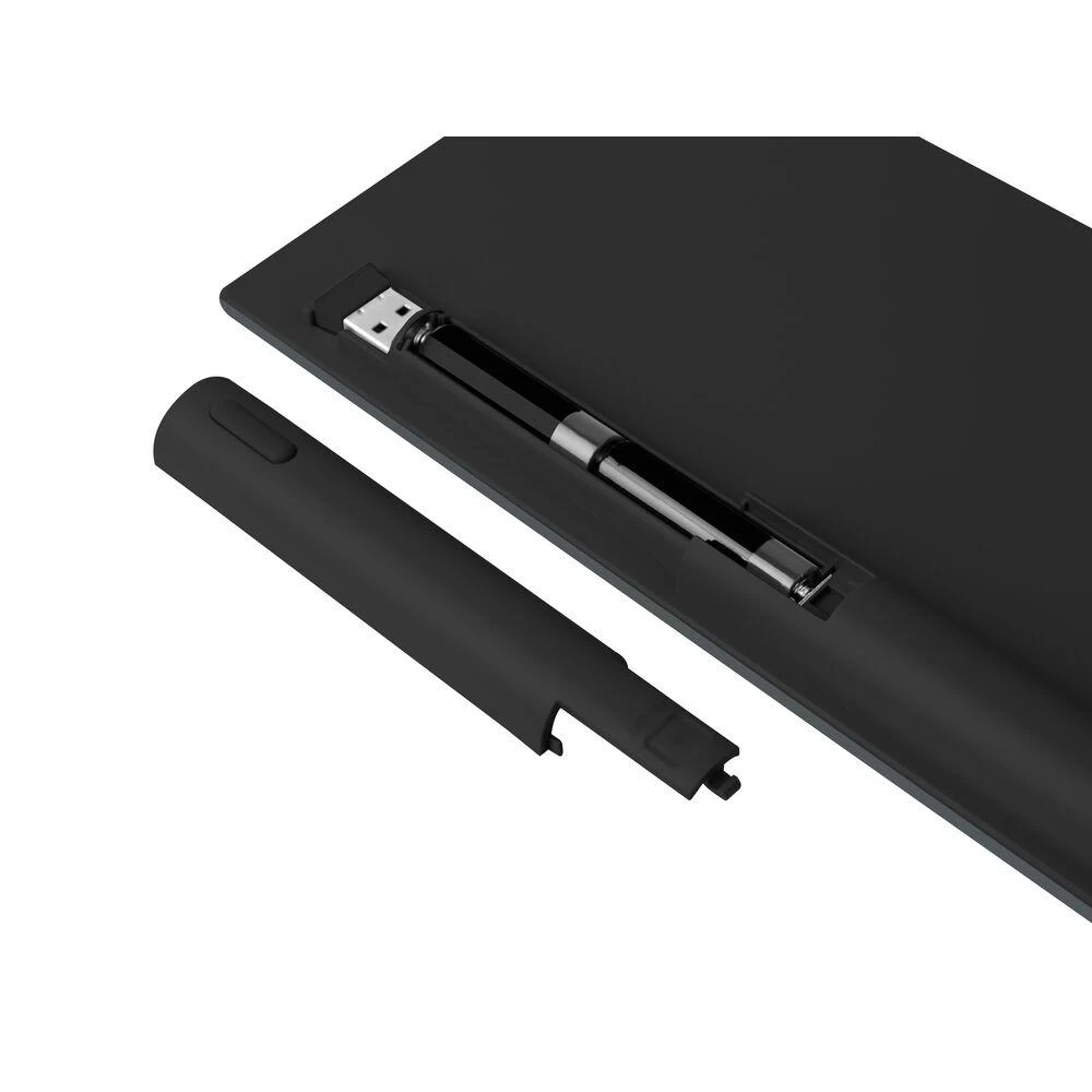 NATEC NKL-1830 klaviatūra Universalus RD belaidis ryšys + „Bluetooth“ QWERTY Ispanas Juoda, Pilka