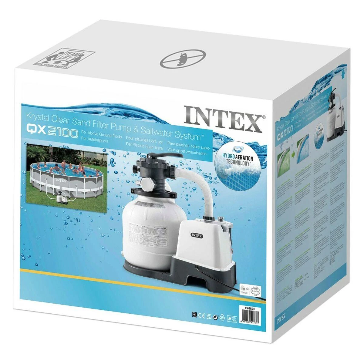 Smėlio siurblys su chlorinatoriumi Intex 26676