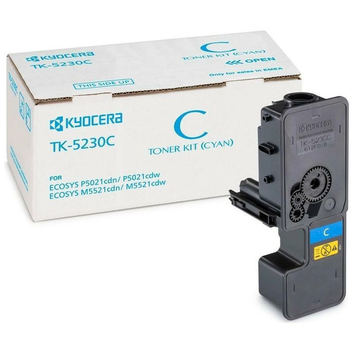 Kasetė Kyocera TK5230C, žalsvai mėlyna