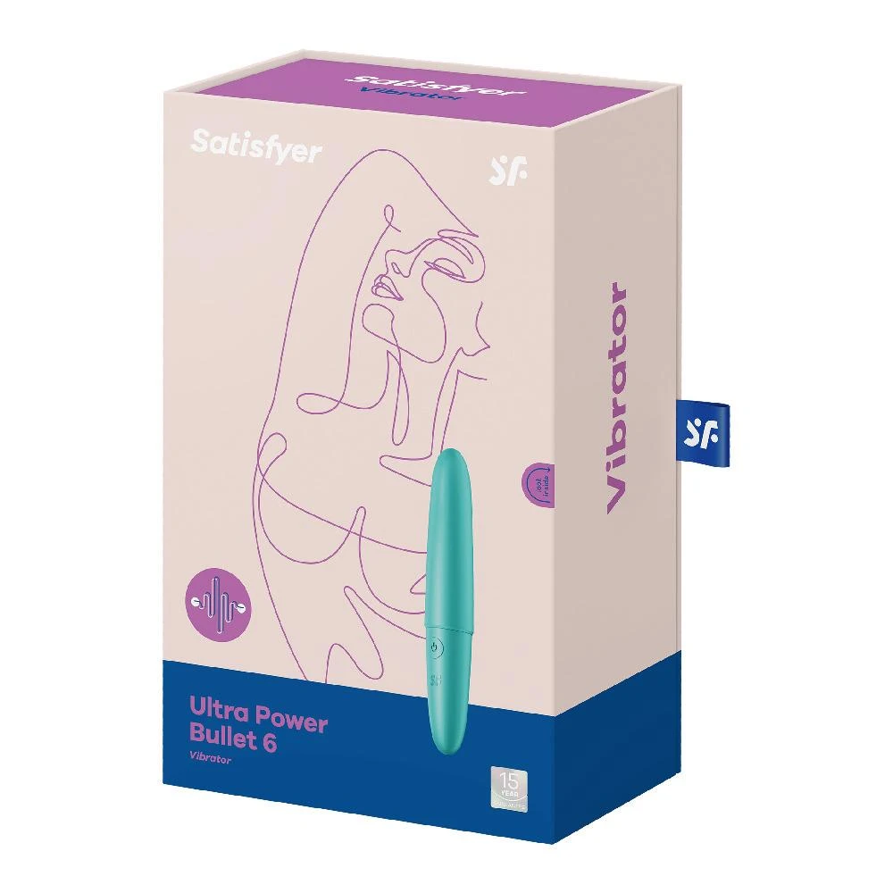 Satisfyer Stimuliatorius – itin galinga kulka 6 vnt. (turkio spalvos)