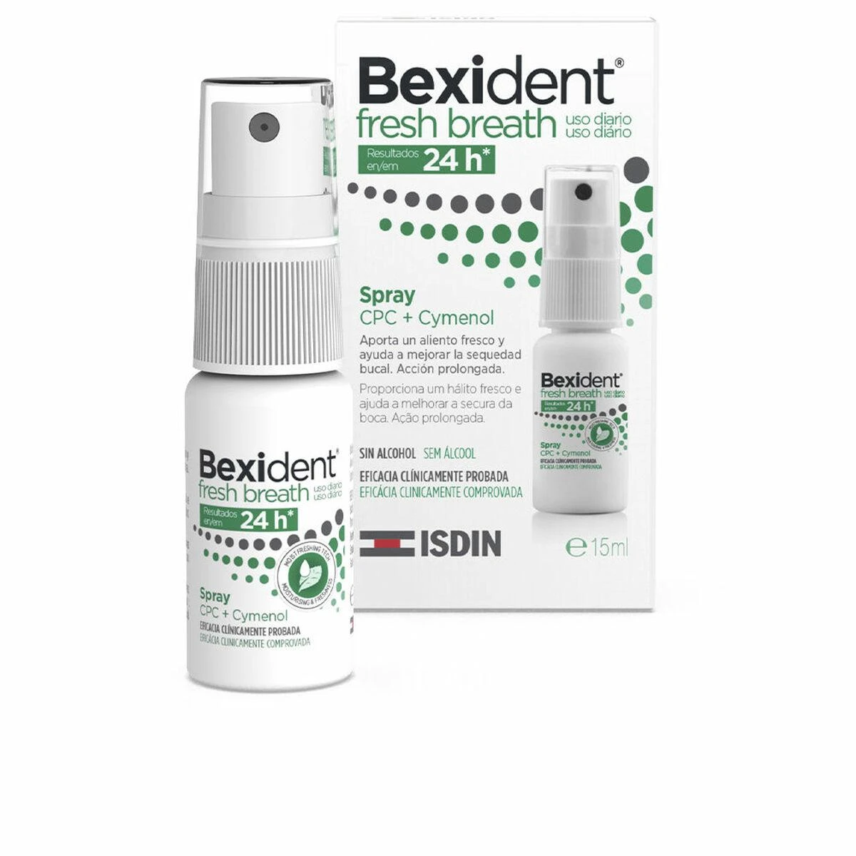 Isdin Bexident™ gaivaus burnos kvapo purškalas 15ml