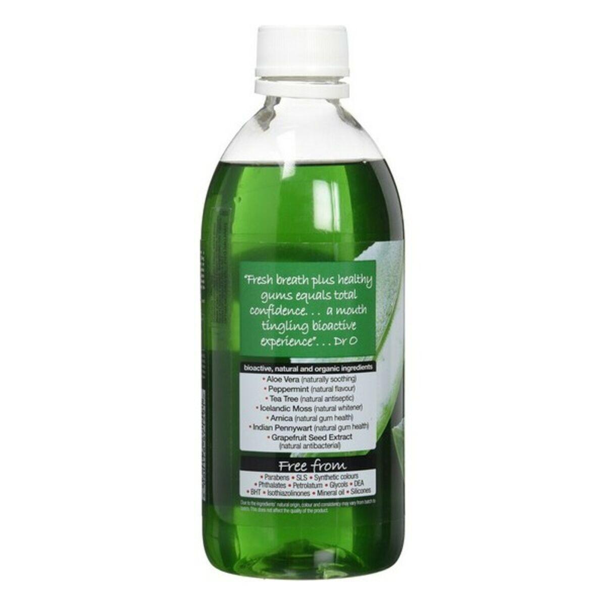 Dr. Organic Aloe Vera burnos skalavimo skystis 500ml