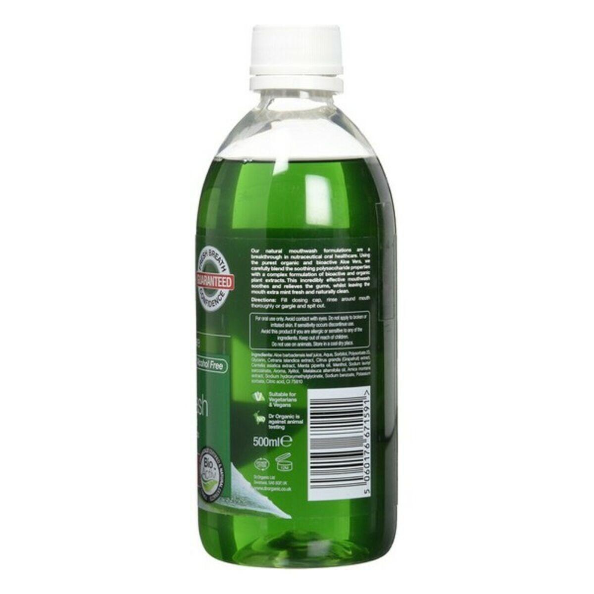 Dr. Organic Aloe Vera burnos skalavimo skystis 500ml