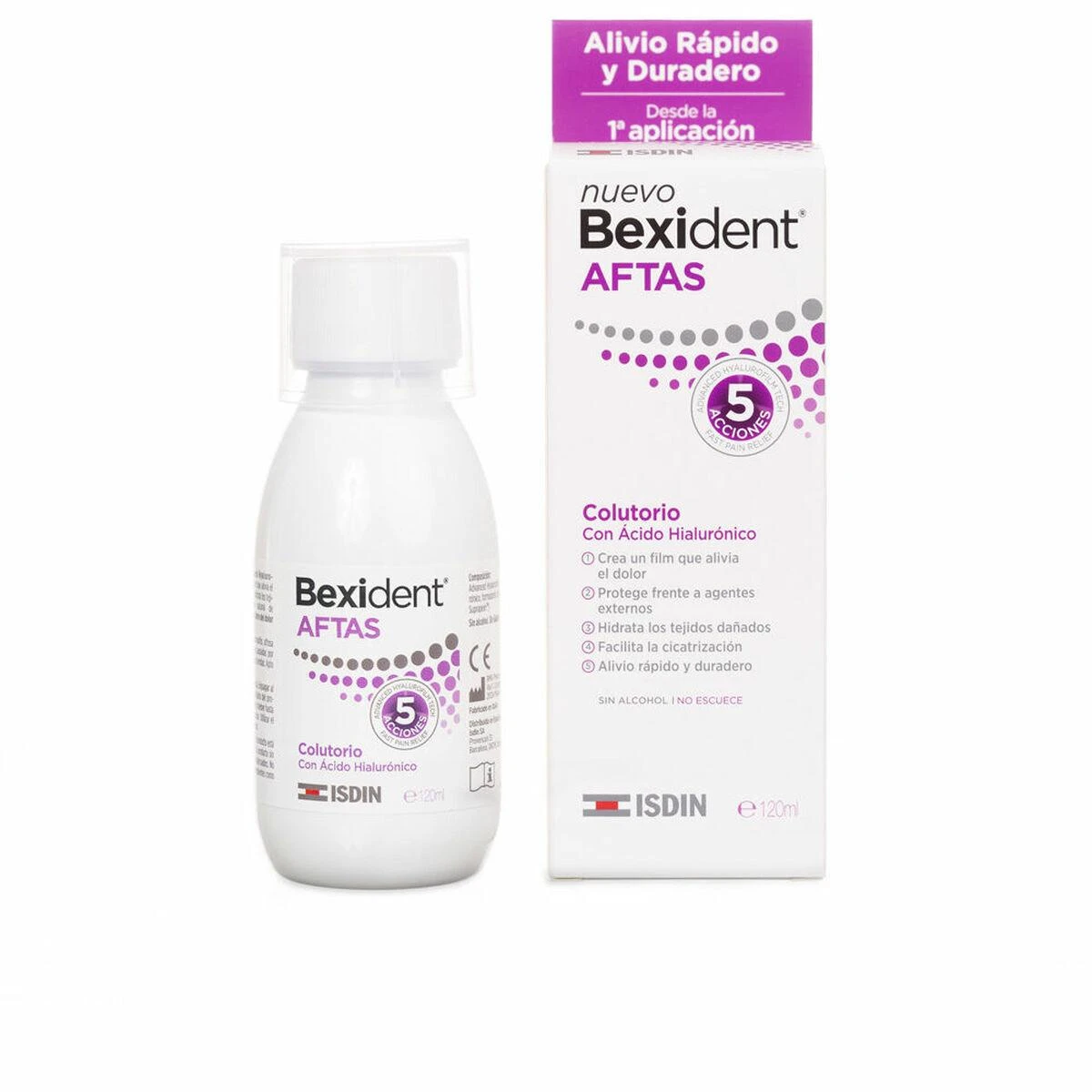"Isdin Bexident Canker" burnos skalavimo skystis 120ml