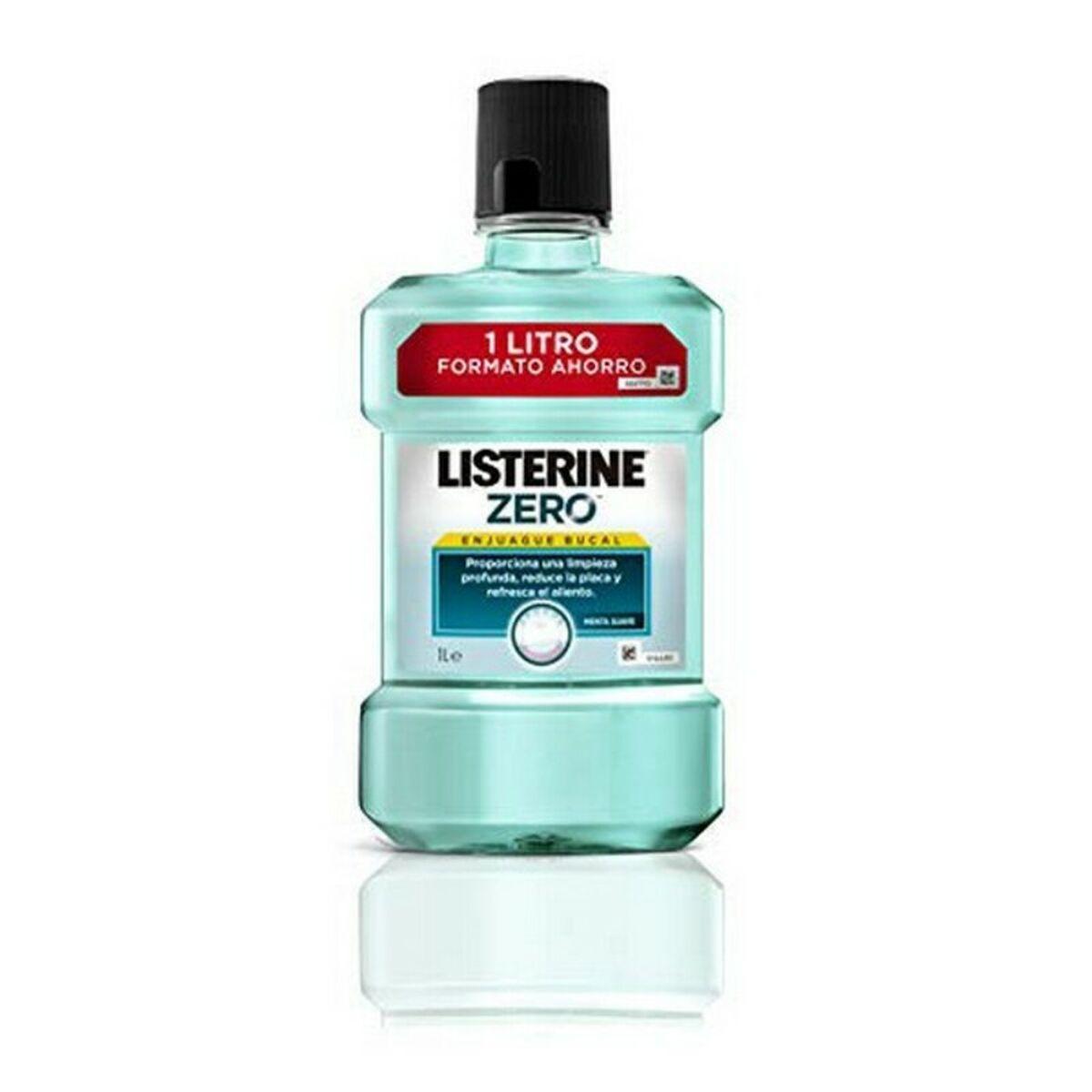 "Listerine Zero Alcohol" burnos skalavimo skystis "Soft Mint" 1000ml