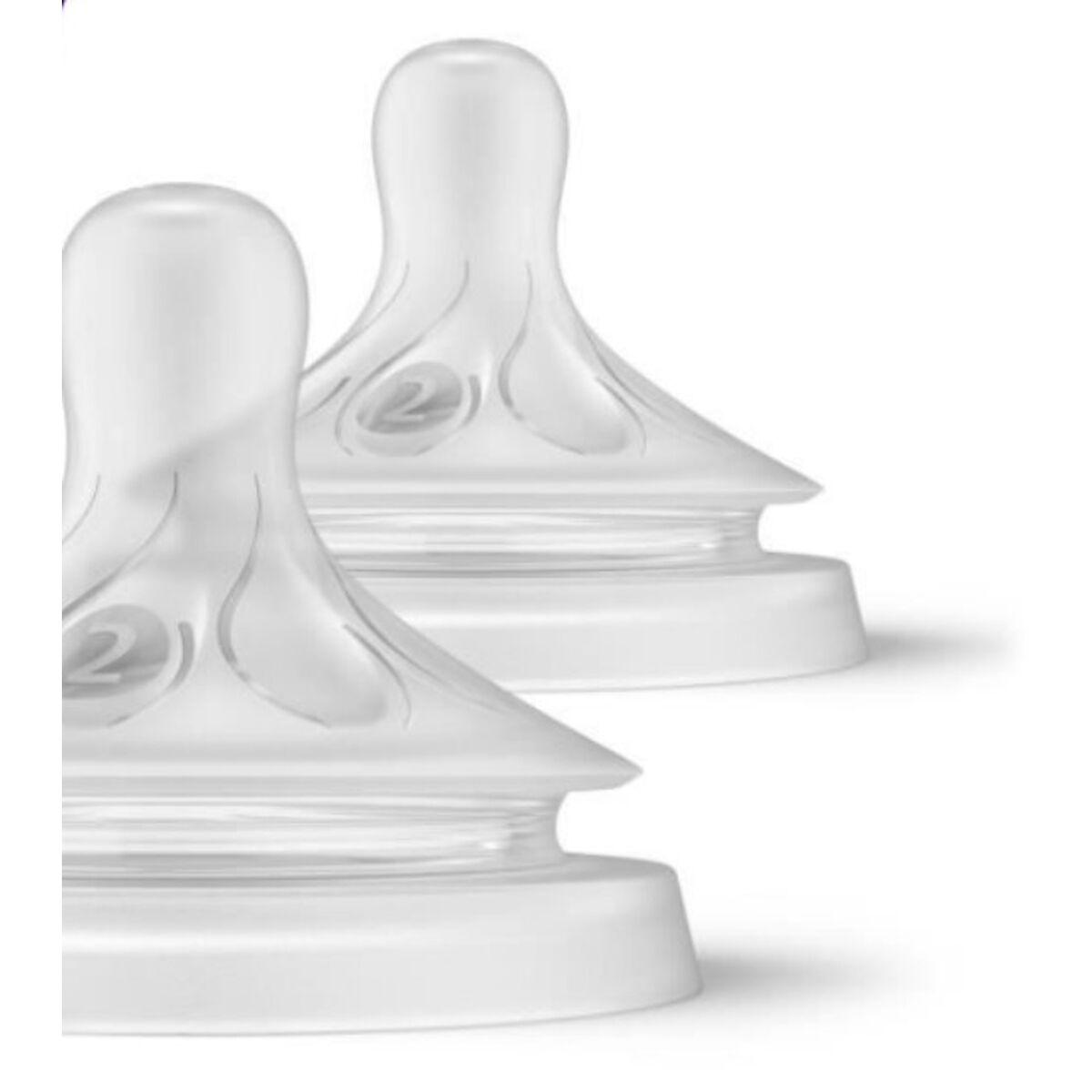 Philips Avent SCY962/02 Natural Response -pullotutti, flow 2, 0 kk+, 2 kpl pakkauksessa
