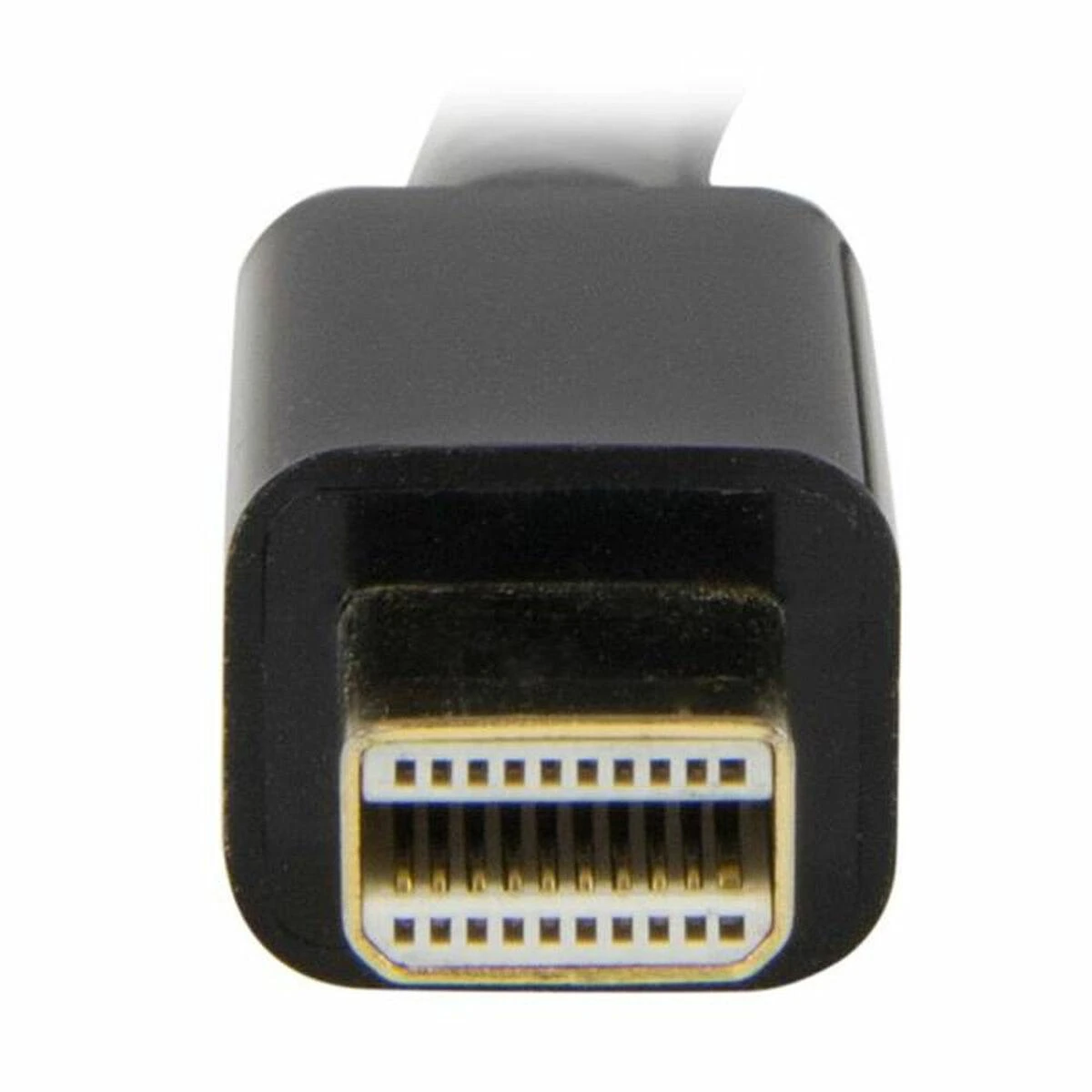 Mini DisplayPort jungtis iš arti