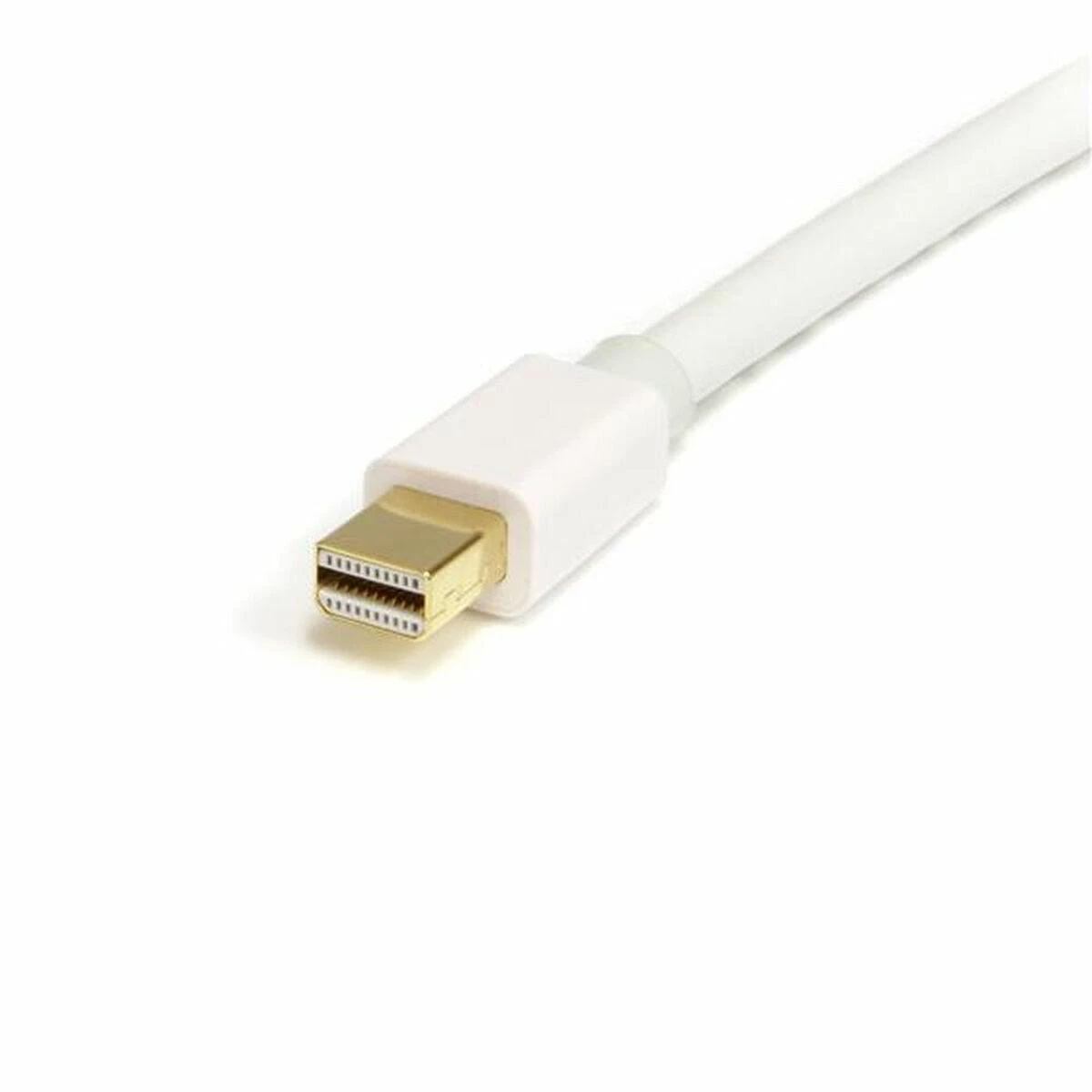 Mini DisplayPort jungtis su auksiniu antgaliu