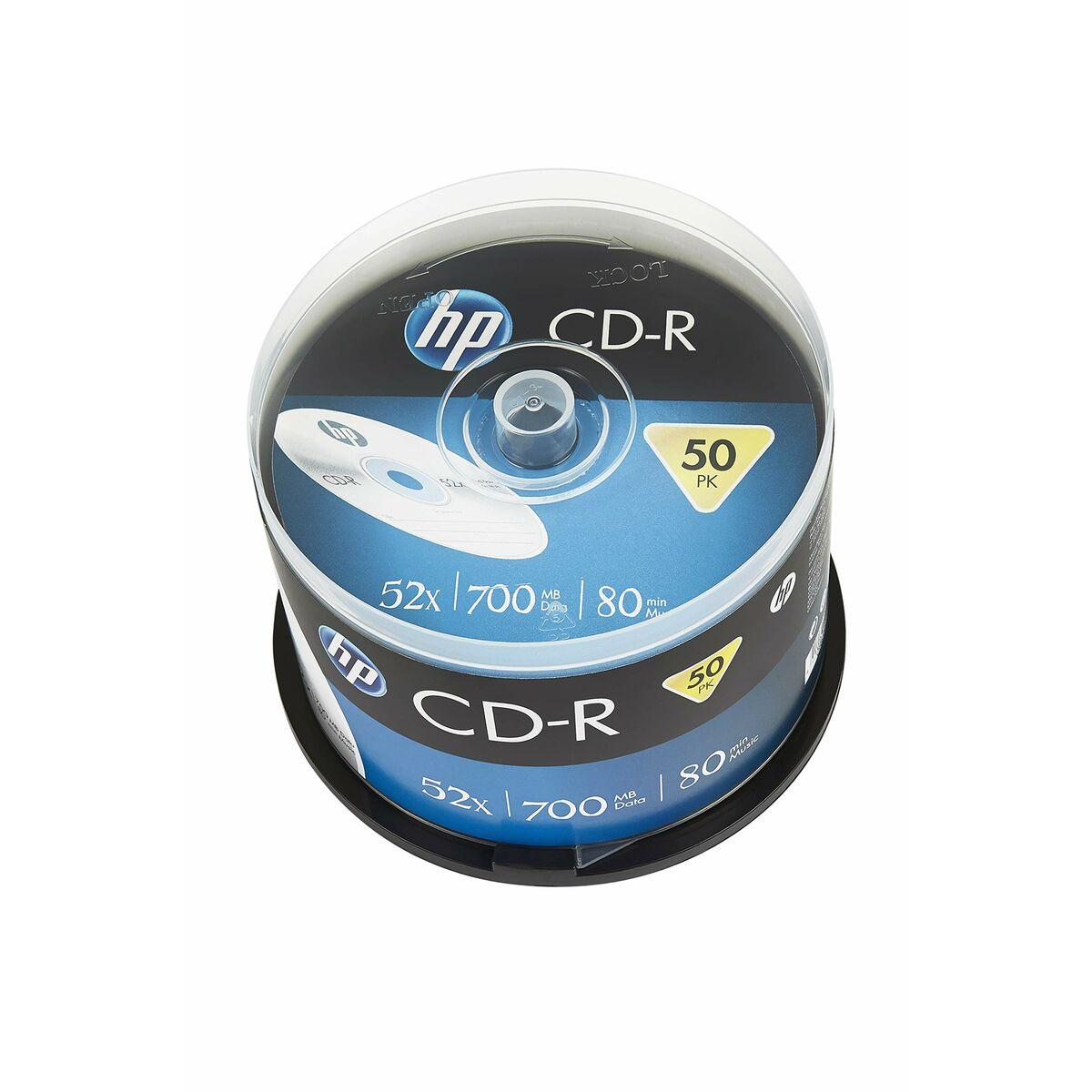 Hewlett Packard (HP) HP CD-R 700 MB 52x 50 vnt (HPCD50C)