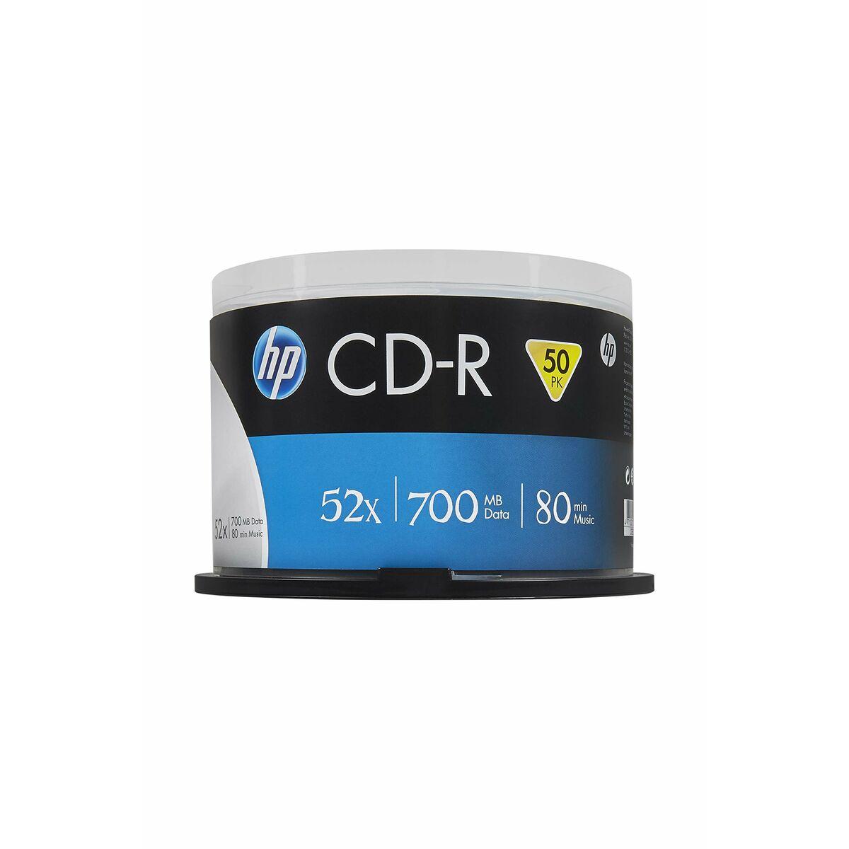 Hewlett Packard (HP) HP CD-R 700 MB 52x 50 vnt (HPCD50C)