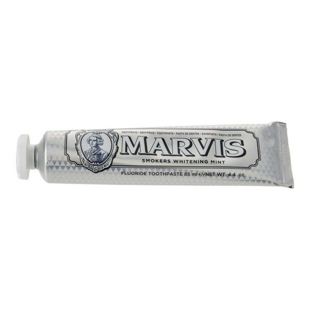Marvis Smokers Whitening Mint Balinanti dantų pasta rūkantiems, 85 ml