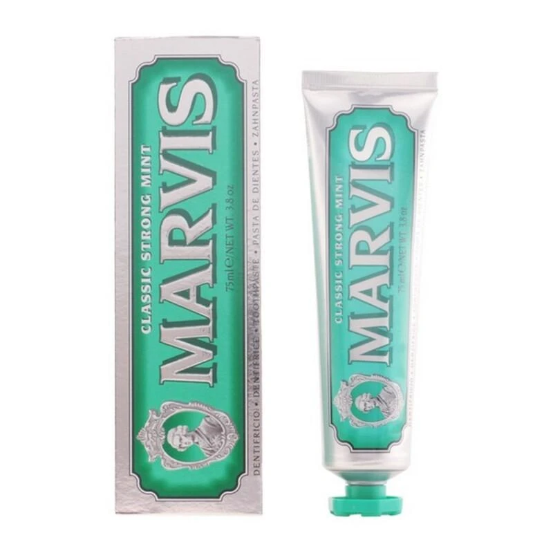 Marvis Classic Strong Mint Klasikinė mėtų skonio dantų pasta, 85 ml