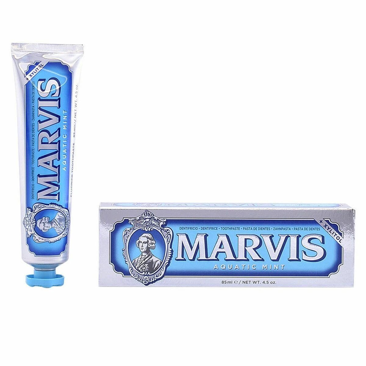 Marvis Aquatic Mint Jūros gaivos skonio dantų pasta, 85 ml