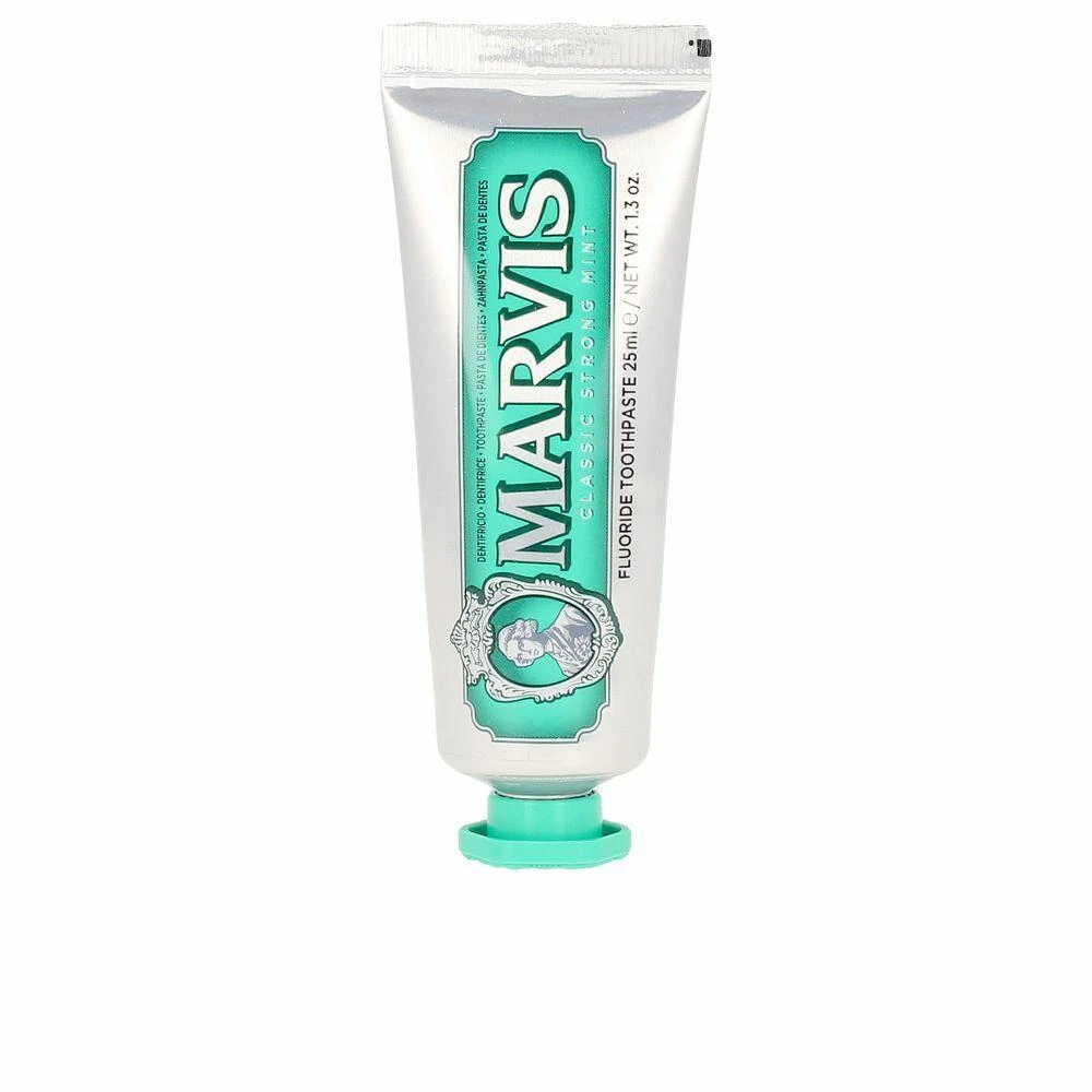 Marvis Classic Strong Mint Klasikinė mėtų skonio dantų pasta, 25 ml