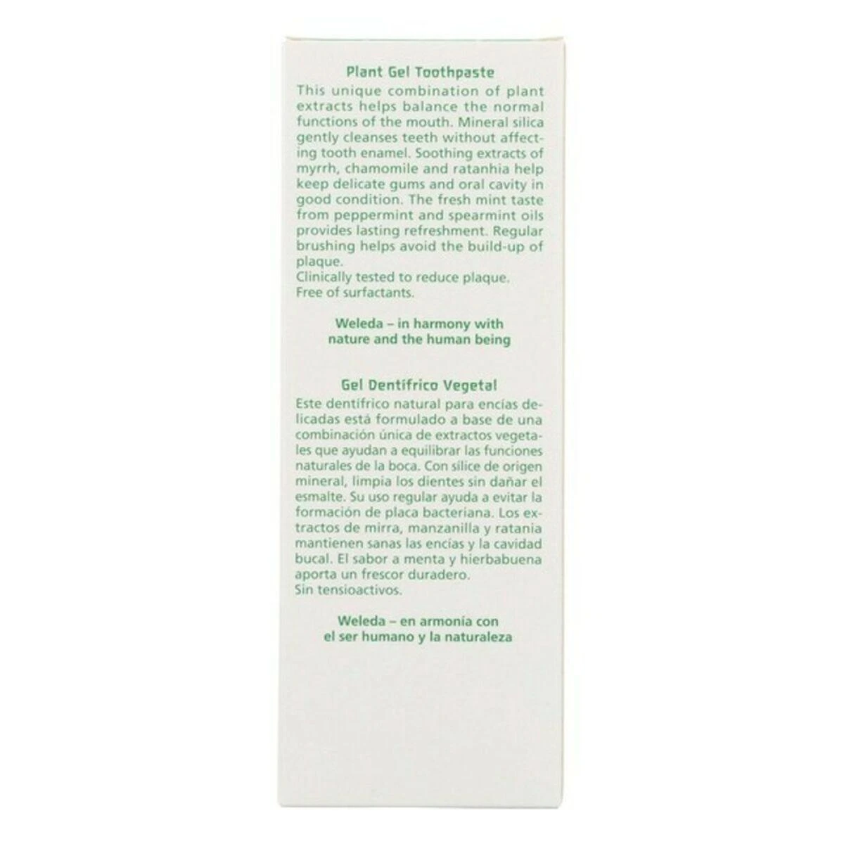 Weleda Cos Augalinė dantų pasta 75ml