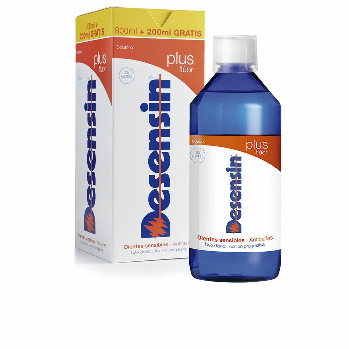 Desensin Plus Fluoride burnos skalavimo skystis jautriems dantims 1000ml