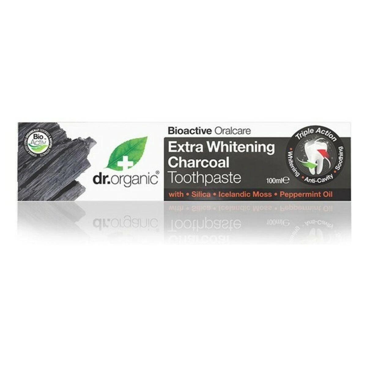 "Dr. Organic Charcoal" dantų pasta 100ml