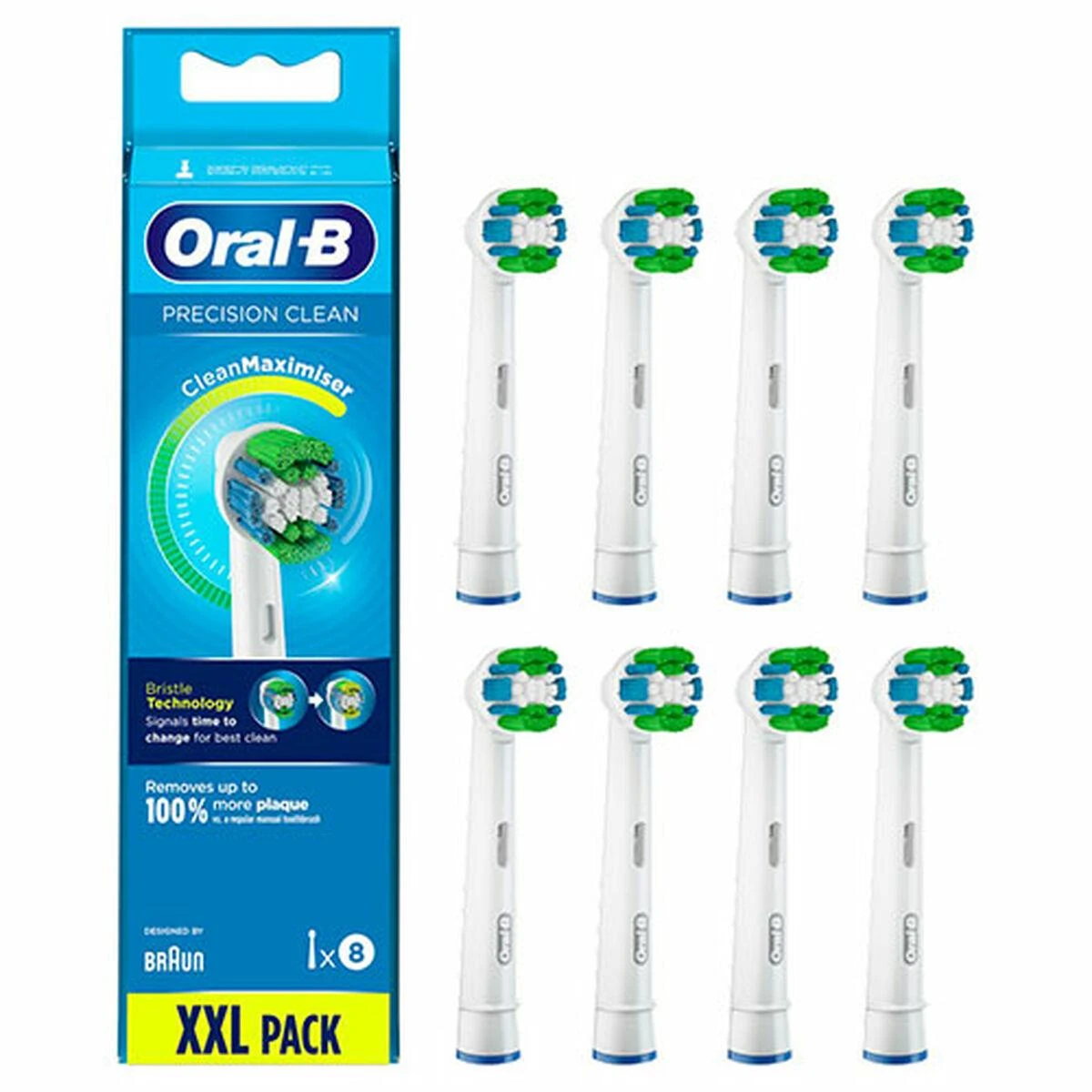 Oral-B Precision Clean galvučių rinkinys 8 vnt.