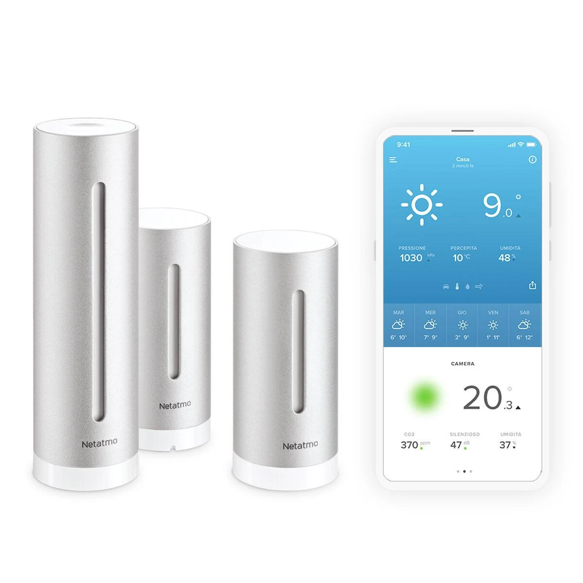 Netatmo meteorologinės stoties paketas
