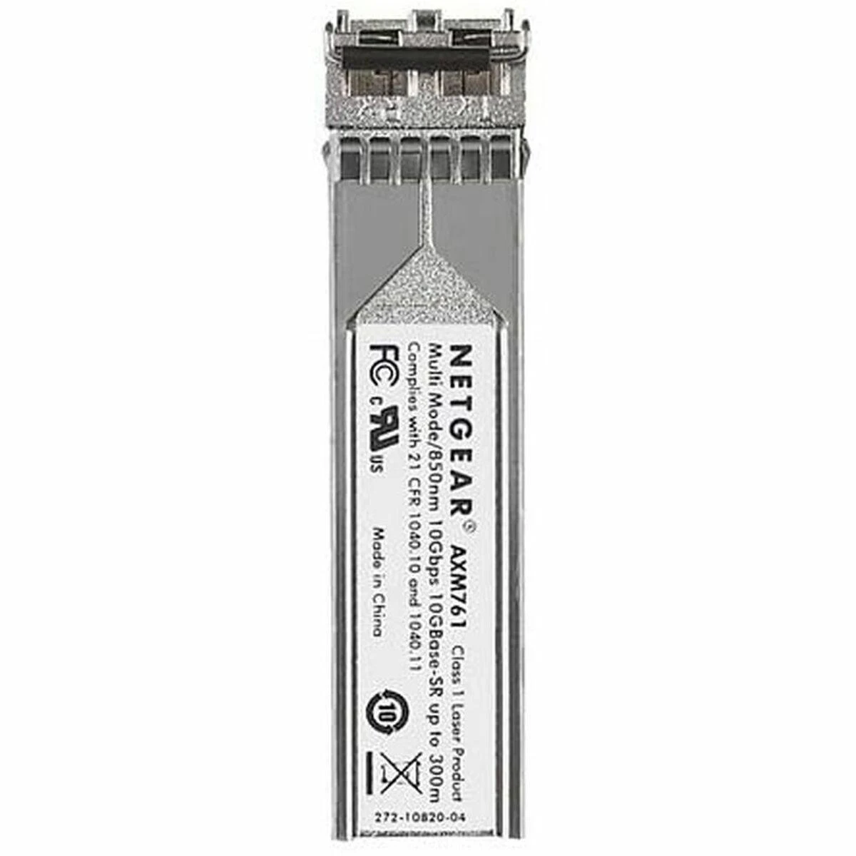 Šakotuvas NETGEAR ProSafe 10GBASE-SR SFP+ – 10 vienetų AXM761 modulių – masinis