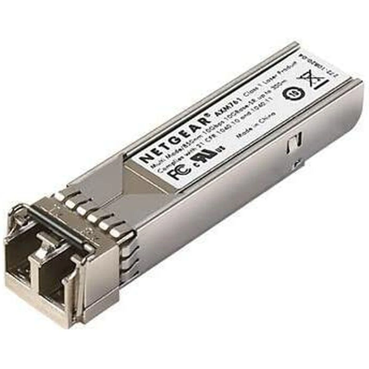 Šakotuvas NETGEAR ProSafe 10GBase-LRM SFP+ LC GBIC modulis, skirtas GSM73xxS / GSM72xxPS jungikliams ir AX743 moduliams