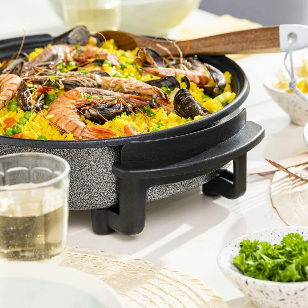 Tristar | Multifunctional grill pan | PZ-2963 | Grilis | Fixed handle | Juodas