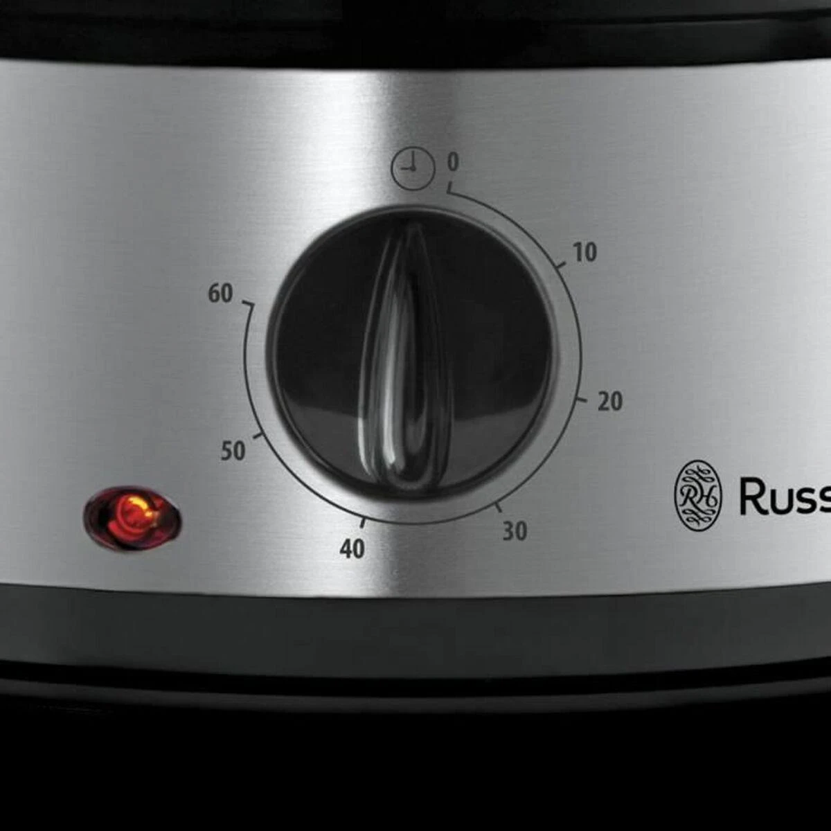 Garų puodas RUSSELL HOBBS Cook@Home 19270-56 steam cooker 9 l 800 W Sidabrinis, Juodas