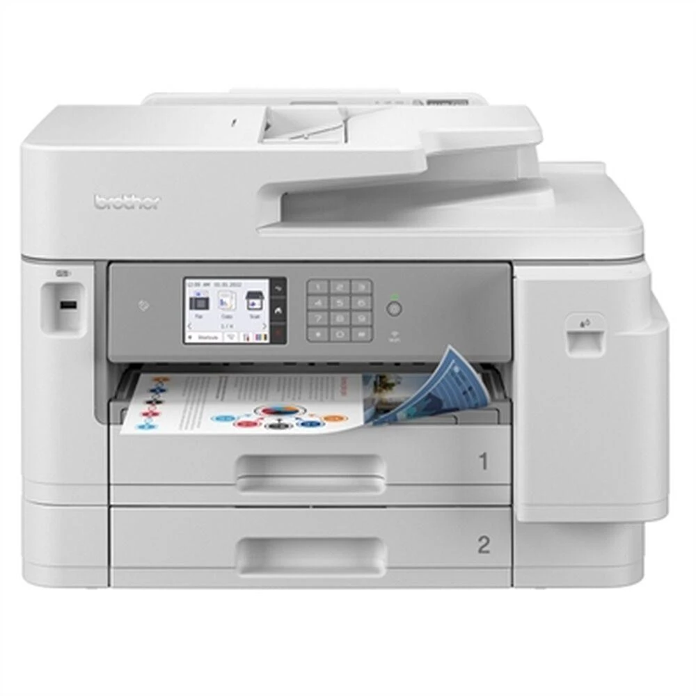Spausdintuvas BROTHER MFC-J5955DW rašalinis 4 viename, A3, automatinis dokumentų tiektuvas, dvipusis, belaidis, 30 ipm
