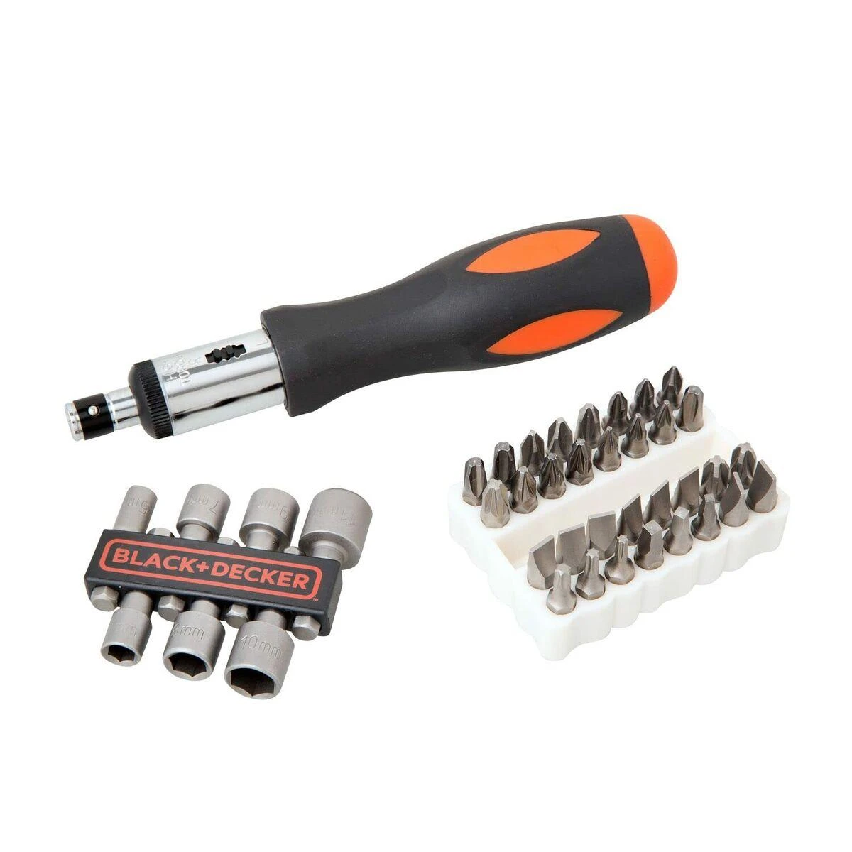 Black & Decker Juodas & Decker Juodas+DECKER PRIEDŲ RINKINYS 40 vnt.