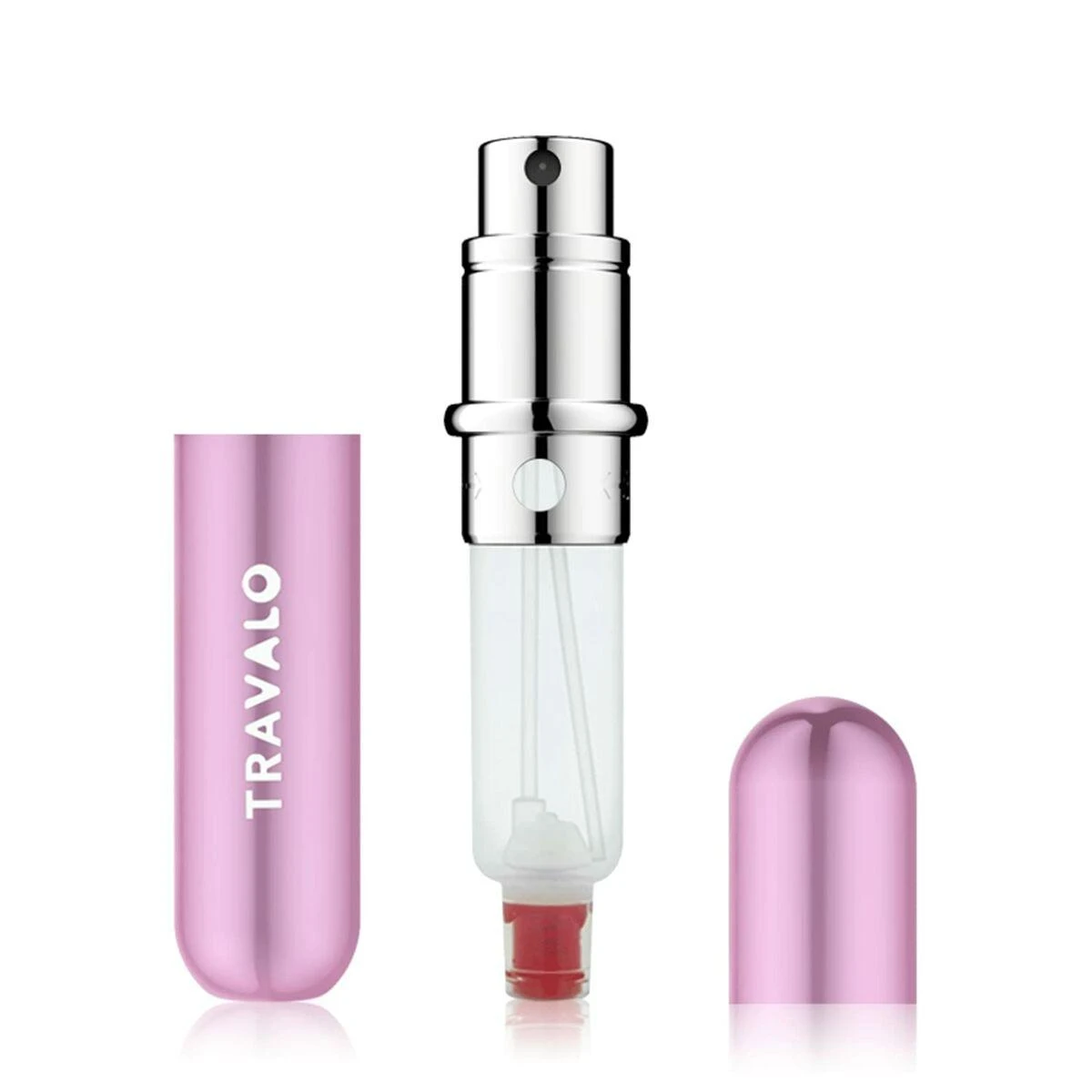 Travalo Classic HD Rožinė pildomas kvepalų buteliukas (atomaizeris), 5 ml