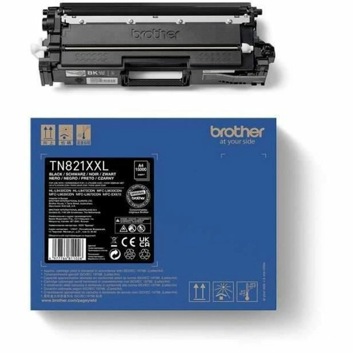 Brother TN-821XXLBK | Toneris cartridge | Juodas