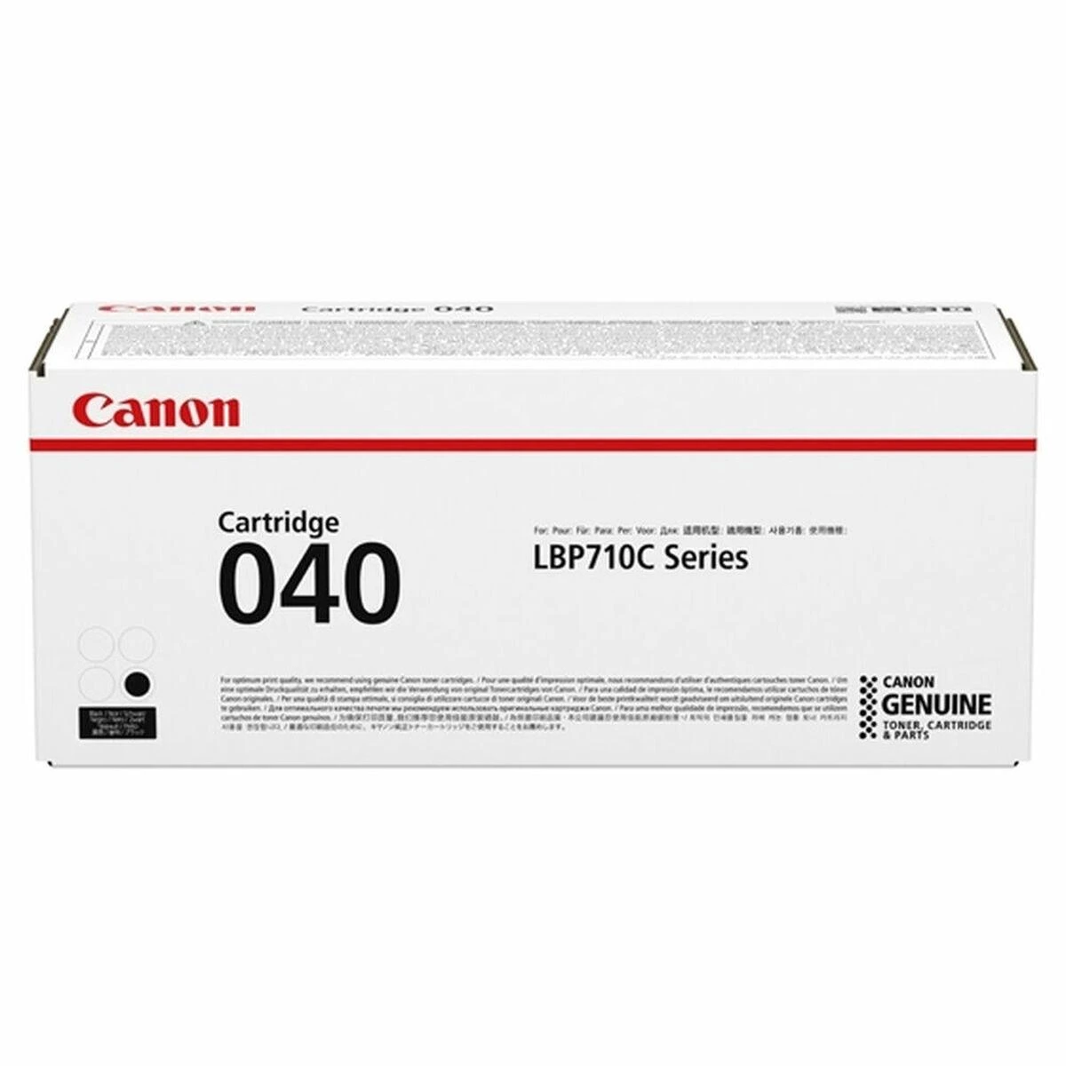 Canon 040 (0460C001), juoda kasetė