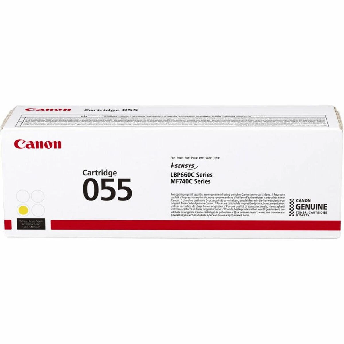Canon 055 | Toneris cartridge | Geltona