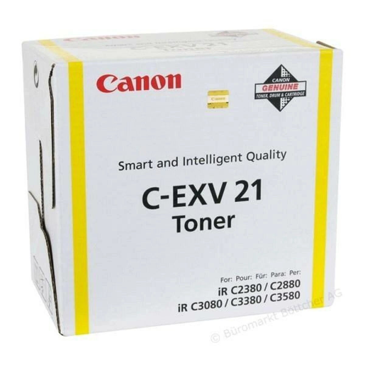 Canon kasetė EXV21Y, geltona