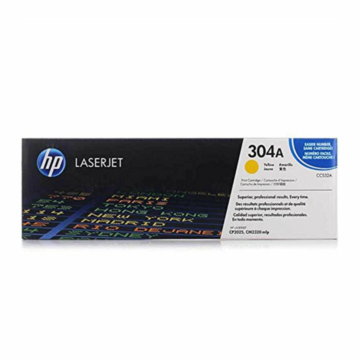 „Hewlett Packard“ (HP) „HP 304A Color LaserJet CP2025/CM2320 Toneris Geltona“ (2 800 puslapių)