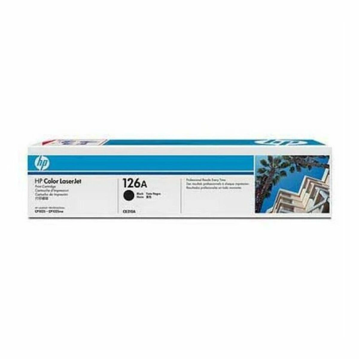 Hewlett Packard (HP) HP 126A Juodas Tonerio Kasetė, 1200 Puslapių, Tinka HP Color LaserJet CP1025, Pro100, Pro200, M275 Serijoms
