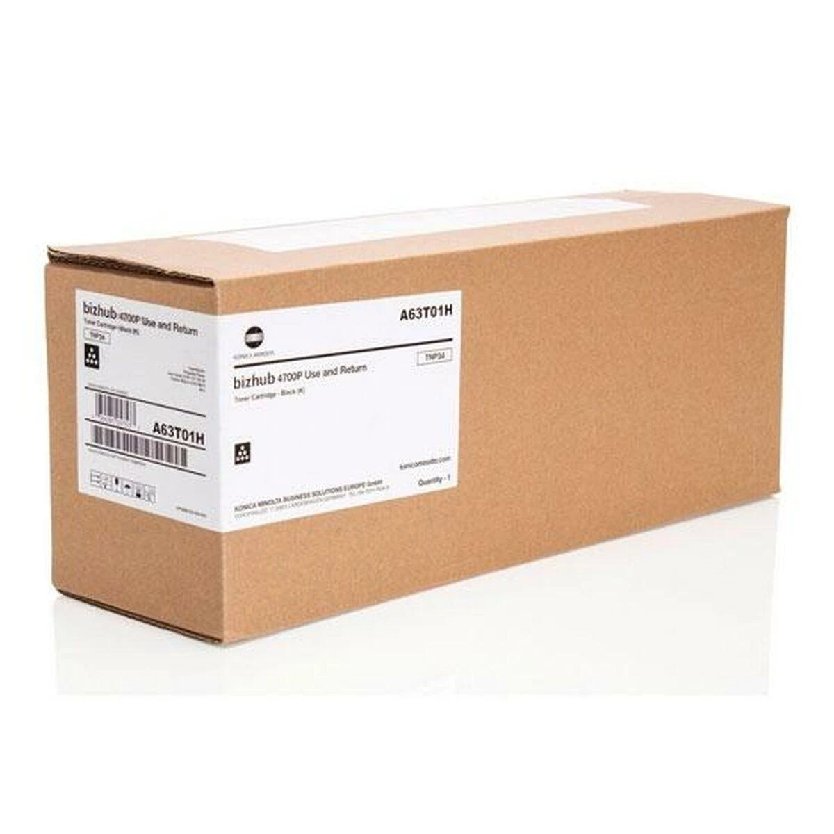 Konica-Minolta TNP-34 Return (A63T01H), juoda kasetė