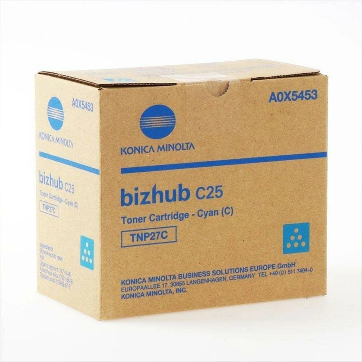Konica Minolta Minolta TNP27C kasetė, žalsvai mėlyna