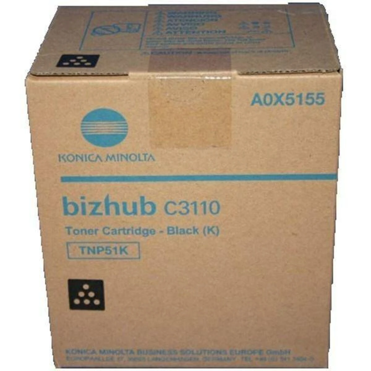 Konica Minolta Minolta TNP51K cartridge, juodas